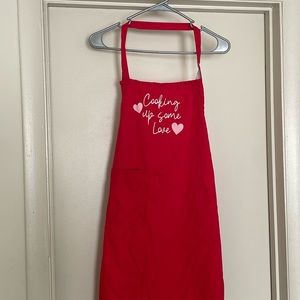 Cooking up some love cooking apron